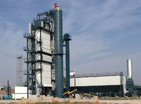AHB4000 Environmentally friendly Asphalt Station of Heze Highway Bureau